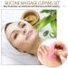 2 Facial Cups & Mini Silicone Massage Cupping Set - Body & Skin Care Tools for Face Neck Back & Eyes | International Shipping - Buy Online on GoSupps.com