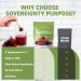 Sovereignty Purpose Nootropic Supplements for Memory & Focus | Vegan Gluten-Free Non-GMO | Natural Herbs for Energy | 1 Month Supply - Buy Online on GoSupps.com