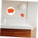 Beavorty 4pcs Bath Gloves and Sponge Set - Exfoliating Shower Accessories in Orange - Buy Online on GoSupps.com