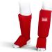 Paffen Sport Allround Schienbein- und Werschoner | Effective Protectors for Muay Thai Kickboxing K1 & MMA Red M - Buy Online on GoSupps.com