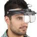 Headband Magnifier with LED Light Handsfree Reading Magnifying Glasses with LED Light 4 Detachable Lenses Interesting - Buy Online on GoSupps.com