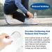 Heel Cushions for Pain Relief | Gel Inserts for Achilles Tendonitis & Heel Spurs - Support & Cushioning for Men & Women (Clear Large - Buy Online on GoSupps.com