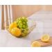 Fruit Basket Fruit Bowl Metal Wire Fruit Bowl Rounded Square Fruit Basket Fruit Stand Serving Bowls for Kitchen Counter Countertop Kitchen Organizers and Storage (Color : A Size : 27 * 11.5 * 10cm) - Buy Online on GoSupps.com