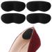 Sibba Heel Grips for Men and Women 2 Pairs Self-Adhesive Heel Cushion Inserts Heel Protectors Cushions Prevent Too Big Shoe from Heel Slipping Blisters Filler for Loose Shoe Fit(Black)