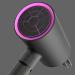Hair Dryer Professional Ionic Hairdryer 1400W Blow Dryers 3 Heat Low Noise DC Motor with Hair Nozzle and Adapter Folding Hairdryer Powerful Hair Dryer Portable Travel Fast Drying Hair Lightweight - Buy Online on GoSupps.com