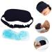 FRCOLOR 1 Set Gel Eye Mask Airplane Eye Shading Eye Masks Eye Gel Eye Pads Cold Eye Masks for Puffiness Blindfolds Eye Compress Plane Sleeping Eye Cover Travel Cotton Goggles to Sleep As Shown 17X9X1CM - Buy Online on GoSupps.com