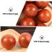 Magiclulu 6 STK Solid Wood Massage Ball Roller | Baoding Balls for Muscle Massage & Hand Training | Chinese Wooden Massage Balls - Buy Online on GoSupps.com