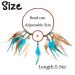 Campsis Indian Peacock Feather Headbands - Handmade Boho Princess Head Chain for Women and Girls - Buy Online on GoSupps.com