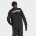 Adidas Men's Essentials French Terry Full-Zip Hoodie - Black/White - L Tall | Premium Athletic Wear | International Shipping Available - Buy Online on GoSupps.com