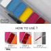 Water Activated Neon Eyeliner - 2 PCS Glow in the Dark Face & Body Paint Palette for Halloween Party Makeup - Buy Online on GoSupps.com