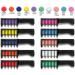 10PCS Hair Chalk Comb Set - Vibrant Temporary Hair Color Kit for All Ages - Best Gift - Halloween Birthday Christmas Party Dress-up Makeup - Washable Skin Safe Easy - Buy Online on GoSupps.com