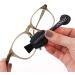 Peeps Eyeglass Cleaner - Carbon Lens Cleaning Tool for Glasses - No Wipes or Cloth (Matte Black) - Buy Online on GoSupps.com