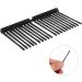 MUCKLILY 300pcs Disposable Sticky Ear Wax Scoop Sticks with Spiral Adhesive Head for Efficient Ear Cleaning Portable Black Earwax Remover Tool for Home Office Travel Use - Buy Online on GoSupps.com