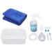 Silicone Ear Washer Kit 1.2m Tube 500ml Bottle System with 3 Reusable Tips - Easy Operation for Adults at Home - Buy Online on GoSupps.com