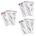 MAGICLULU 6 Pcs 3d Eyebrow Stickers Shaping Stickers Womens Eyebrow Stickers Hair Kit Miss Cosmetic Template ze003x3pcs Blackx3pcs