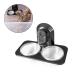 LUXIAOBAO Reptile Water Food Bowl Gecko Feeder Ledge-Small Gecko Food Cup for Reptiles Food and Water Feeding (Screw type)