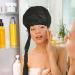 Healeved 2pcs Dry Hair Cap Portable Hats Deep Conditioning Cap Steamer Caps Thermal Hats - Buy Online on GoSupps.com