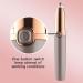Buy Electric Eyebrow Trimmer Pen - Painless Facial Hair Remover & Mini Shaver for Women - Portable & Stylish (White - Buy Online on GoSupps.com
