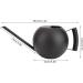 iFCOW Long Nozzle Watering Can 1000ml Stainless Steel Sprinkle Pot for Plants Gardening Supplies - Buy Online on GoSupps.com
