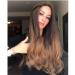 BGHJUE African Yellow Long Curly Hair Lace Front Wig - Pre Plucked Human Hair for Black Women | Brazilian Remy Quality - Buy Online on GoSupps.com