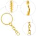 360 Pieces Keychain Rings with Jump Rings, Screw Eye Pins Hooks for DIY Crafts - Mixed Color 25mm Pack - Buy Online on GoSupps.com