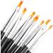 DIY Manicure Brush Set - 8 Pcs Soft Bristle Pens for Beautiful Flower Patterns - Buy Online on GoSupps.com
