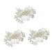 minkissy Comb bridal headpiece Women hairpin Bridal hair comb Flower headwear Women hair comb flower headdress bride Wedding