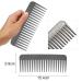Luoshapucy Wide Tooth Antistatic Hair Comb for Men & Women - Perfect Hairdresser Styling Tool (Gray) - Buy Online on GoSupps.com