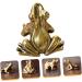 Alipis 1pc Figures Vivid Desktop Delicate Adornment Keychain Frog-designed Tabletop Vintage Pet Tea - Buy Online on GoSupps.com