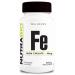 NutraBio Iron Chelate (18mg) Ferrous Bisglycinate Chelate Supports Red Blood Cell Health 60 Capsules