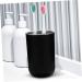 Alipis Stainless Steel Mouthwash Cup - Reusable Rustproof Bathroom Cup for Students | Double Layer Toothbrush & Toothpaste Holder - 12x8cm Black - Buy Online on GoSupps.com