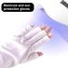 Buy UV Fingerless Gloves for Gel Nails | Anti-UV Sunscreen Protection | Long Sleeve Nail Gloves - Buy Online on GoSupps.com