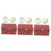 Lurrose 3 sentences gymnastics ball forearmat strength fitness handball jade health ball hand exercise relieve Chinese medicine balls hand trainer ball marble baoding lantian jade older 3.5x3.5cmx3pcs different colors x 3 pieces
