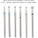 6Pcs Stainless Steel Nail Drill Bit Set for Manicure Accessories - Nail Art File Bits Tools (#3) - Buy Online on GoSupps.com