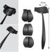 6 in 1 Silicone Eye Shadow Fixer Set | Perfect Makeup Tool for All Women - International Shipping Available - Buy Online on GoSupps.com