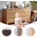 2 Pcs Furniture Wall Anchors No Punching Furniture Safety Buckles Anti Tip Baby Protection Furniture Anchors for Bookshelf Wardrobe Dresser - Buy Online on GoSupps.com