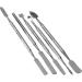 HTS 154S5 Stainless Steel Sculpting Tool Set - 5 Pc Spatula/Chisel for Wax & Clay - Buy Online on GoSupps.com