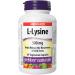 Webber Naturals L-Lysine 500 mg 60 Capsules Prevents Cold Sores Vegan