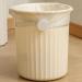 Rotating Garbage Bag Fastening Tool Waste Basket Fixation Attachment Button Keep Your Trash Bag Firmly Attached Convenient Garbage Bag White - Buy Online on GoSupps.com