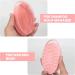 YONOY 2 Pack Silicone Body Scrubber - Gentle Exfoliating Bath & Shampoo Brush for Sensitive Skin - Scalp Massager & Double-Sided Body Brush - Lathers Well - Buy Online on GoSupps.com