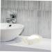 Amosfun 2pcs Draining Soap Dish Sponge Dish Hidden Valance Clips Soap Holder Self Draining Bar Soap Dish Self Draining Soap Holder for Bath Soap Stand Sponge Holder Marbling Ceramics White - Buy Online on GoSupps.com