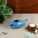 Ceramic Neti Pot Premium Handcrafted Durable Dishwasher Safe 225 Ml. (7.6 FL Oz) Capacity - Blue Matte - Buy Online on GoSupps.com