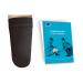JianiMed Prosthetic Stump Shrinkers Above Knee 35cm Compression Amputee Socks 20-30 Daily use Taiwan Excellence 3XL Black