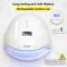 UGX 60W Rechargeable UV LED Nail Lamp | Professional Nail Dryer for Gel Polish | 4 Timer Settings | Perfect for Home and Salon Use - Buy Online on GoSupps.com