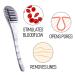 Shop Bella Issimo Derma Roller | Premium Stainless Steel Facial Massager for Anti-Aging & Skincare | Uplift Sagging Muscles & Relax Fine Lines - Buy Online on GoSupps.com