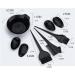 IOIUSKKU Hair Dye Brush Bowl - Professional Home Hair Coloring Tool - Buy Online on GoSupps.com