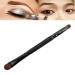 Fpoqbod Double Head Short-Handled Brush Eye Shadow Brush Makeup Makeup Brush (Black)