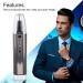Buy Professional Nose Hair Trimmer for Men & Women - USB Rechargeable 3 in 1 Lightweight & Waterproof | International Shipping - Buy Online on GoSupps.com