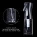 AOOWU 2 Pack 200ml Transparent Spray Bottles for Hair - Professional Water Spray for Hairdressers & Salons - Buy Online on GoSupps.com