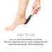 F3 Systems S-Line Emery Foot File | Double-Sided Pedicure Tool for Cracked Heels | Ergonomic Design, 1 Count - Buy Online on GoSupps.com